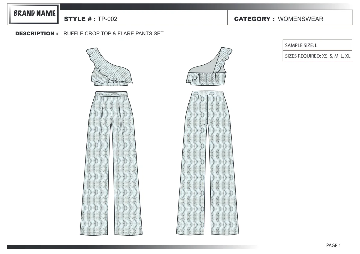 Women’s Co-ord Set Tech Pack